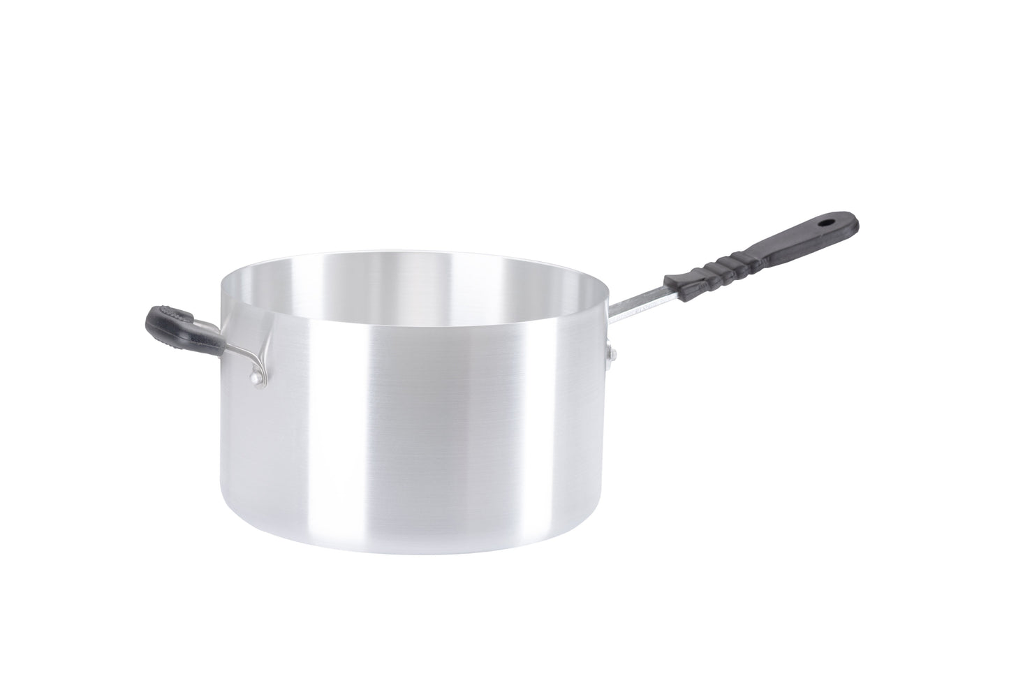 24cm Aluminium Heavy Duty Saucepan Silicon Handle (2924)