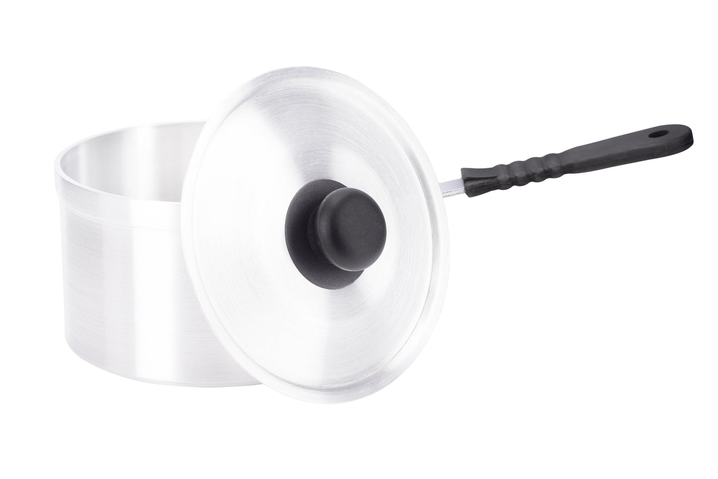 16cm Aluminium Heavy Duty Saucepan Silicon Handle (2916)