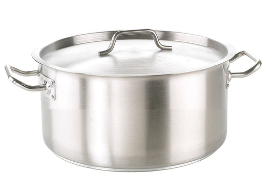 32cm Stainless Steel Low Casserole (5033)