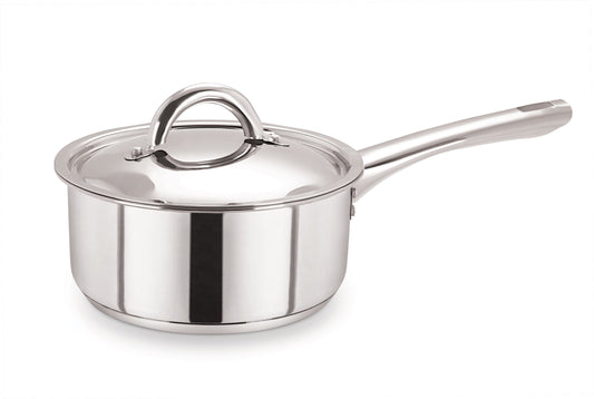 20cm Stainless Steel Sauce Pan & S/S Lid (5304)