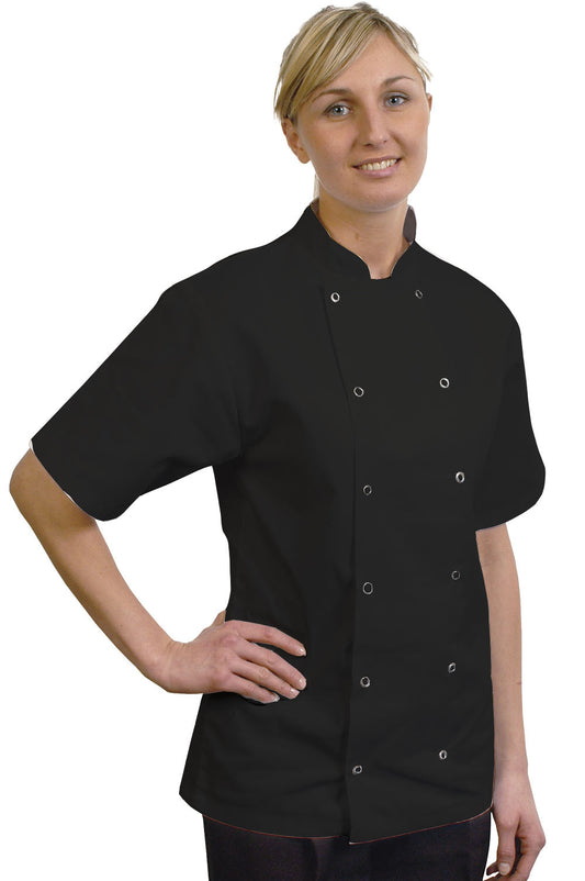 Danny Short Sleeve Jacket - Black