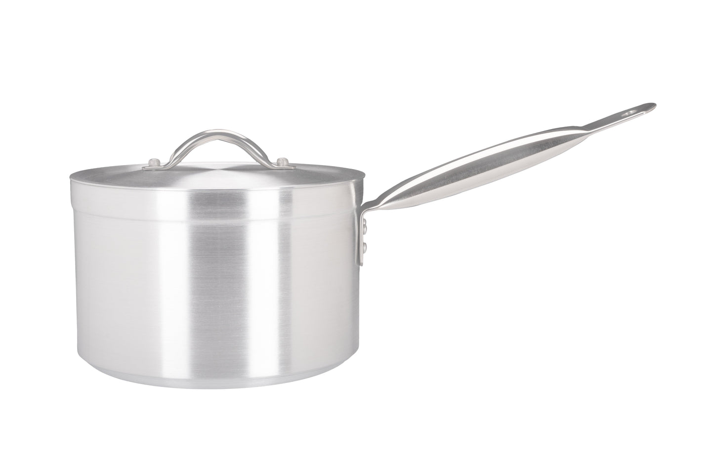 16cm Aluminium Medium Duty Saucepan Metal Handle (2016)