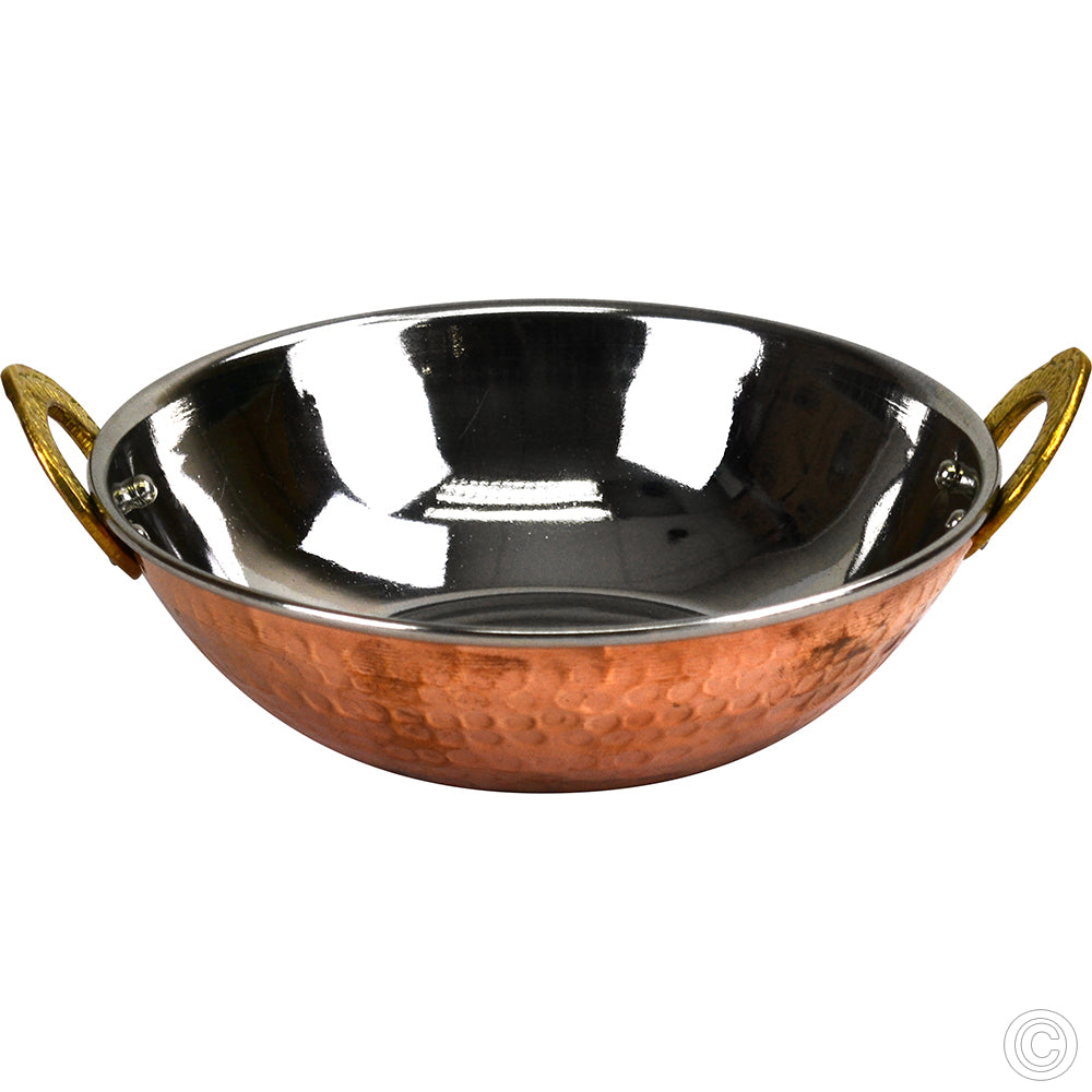 Copper kadai Dish 17cm