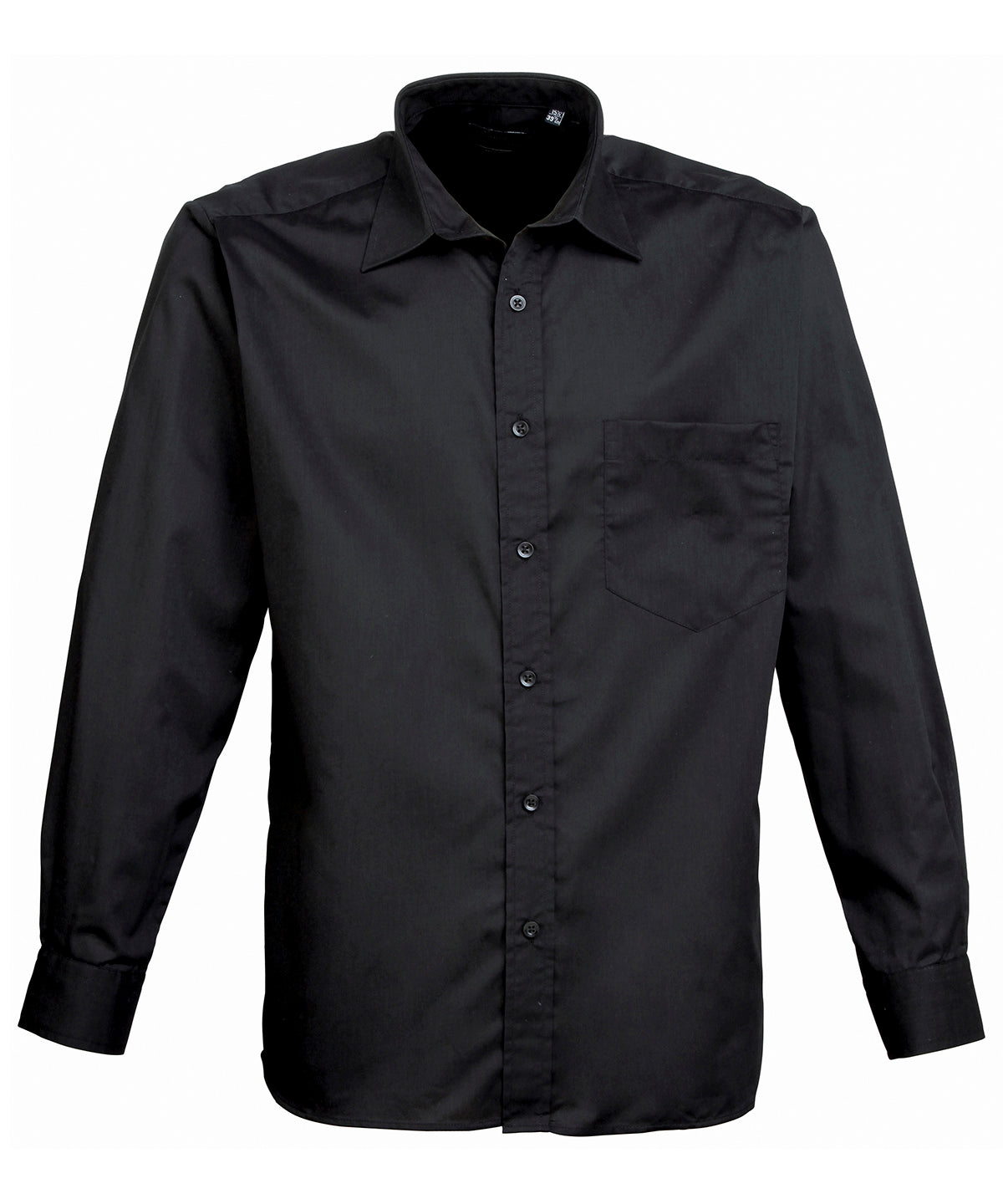Men's Poplin Work Shirt - Long Sleeve