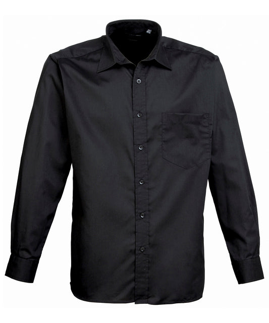 Men's Poplin Work Shirt - Long Sleeve