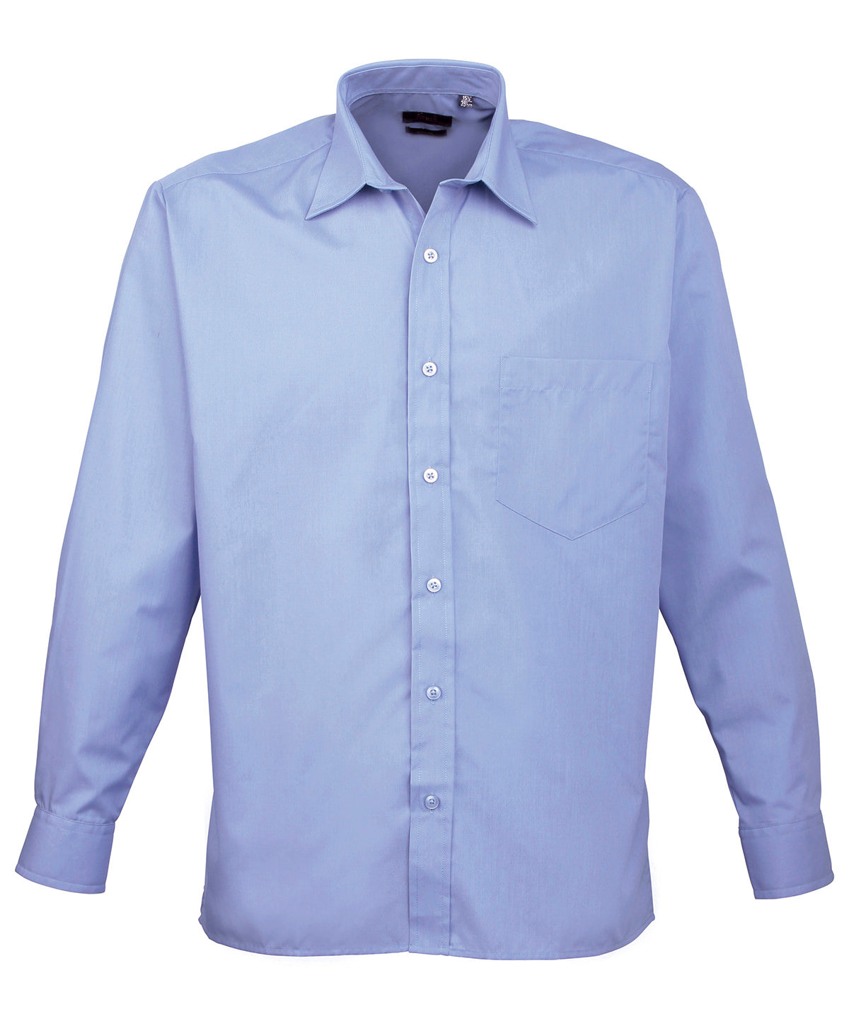 Men's Poplin Work Shirt - Long Sleeve