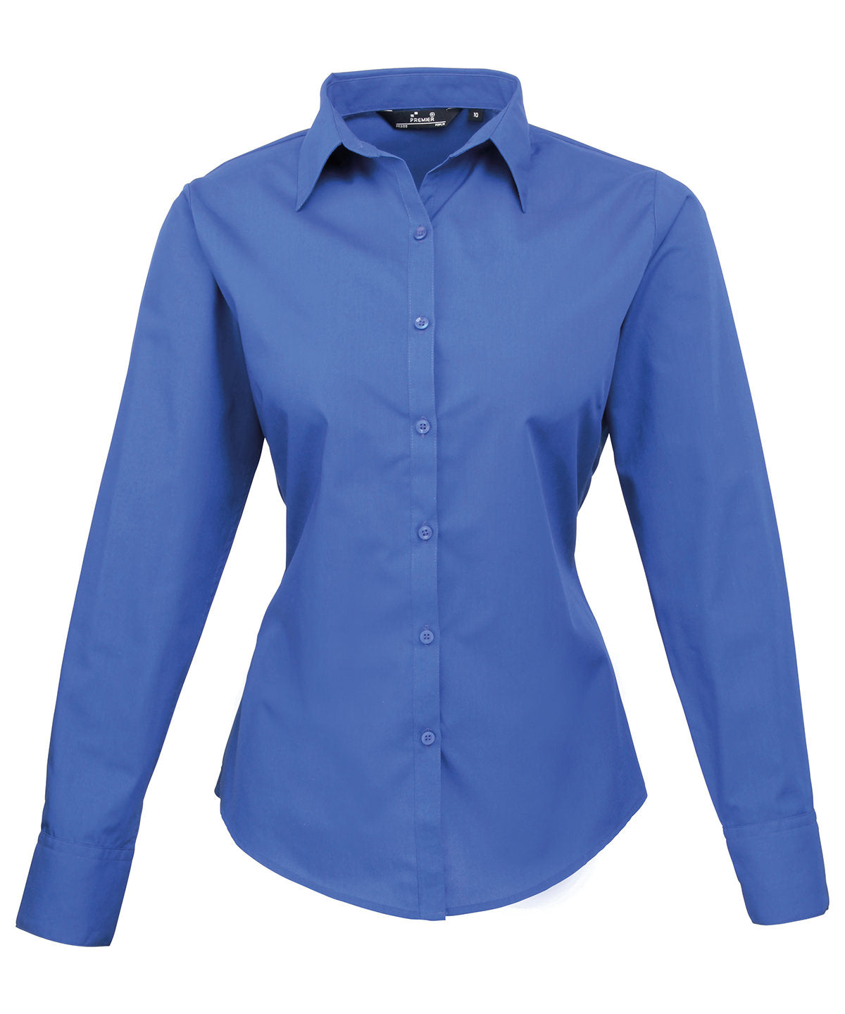 Ladies Poplin Blouse - Long Sleeve