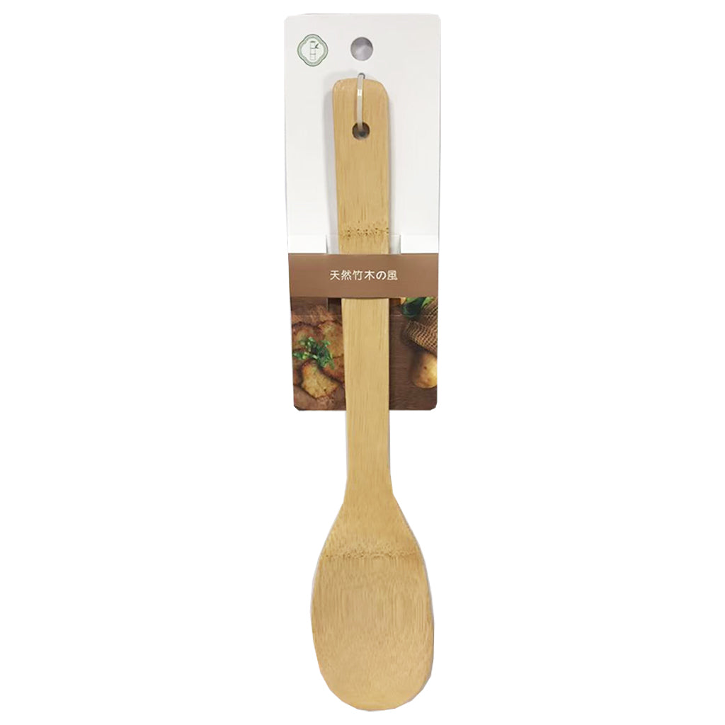 Solid Bamboo Cooking Spoon